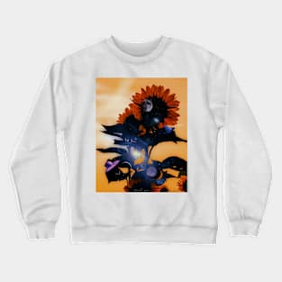 Space Flower Crewneck Sweatshirt